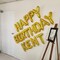 52 Pcs Gold Letter Balloons Foil Alphabet A to Z Balloons DIY Personalized Phrase Banner